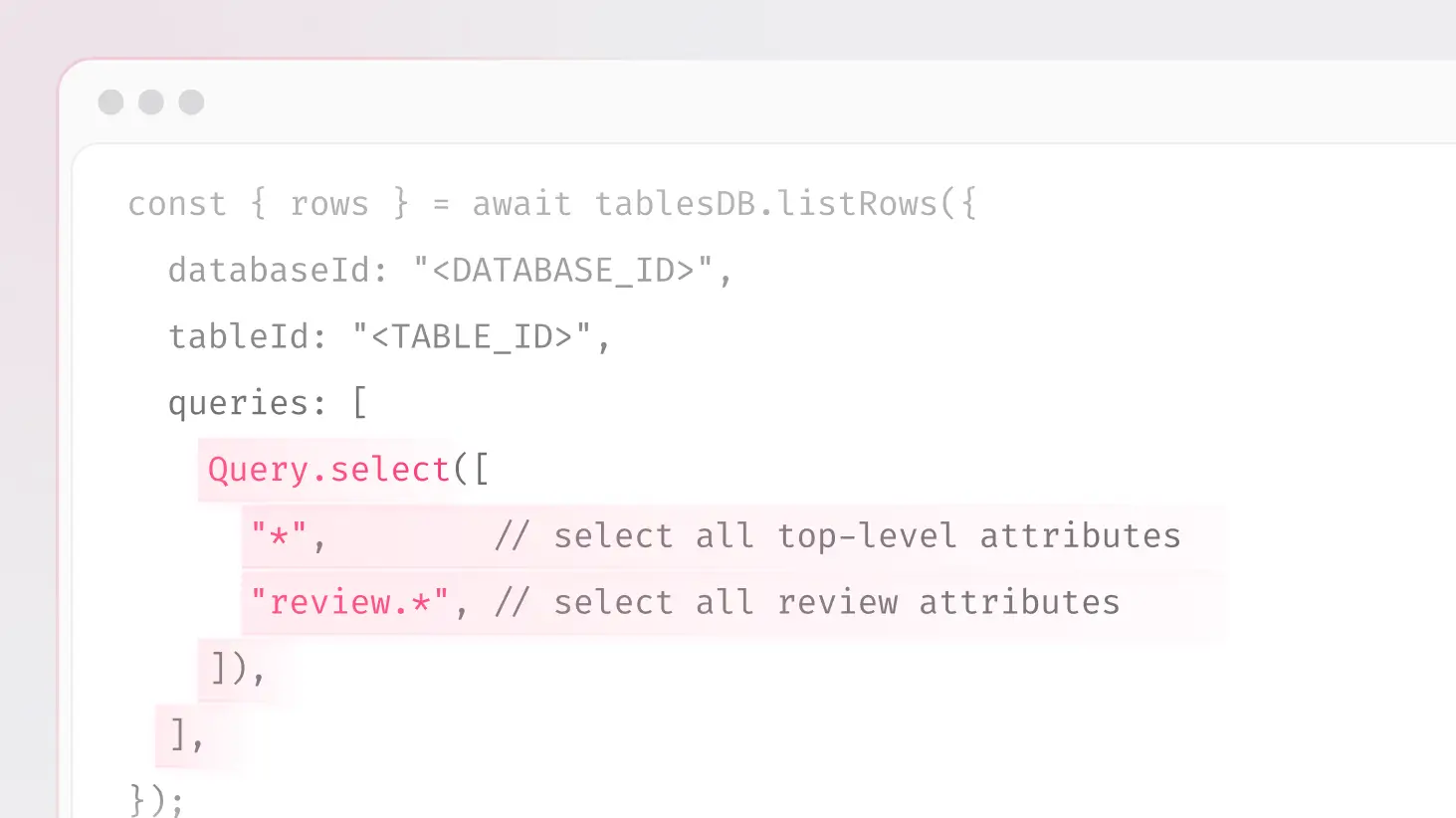 Appwrite: Opt-In Relations